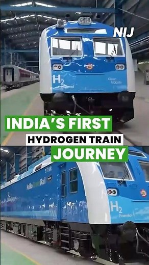 India’s first Hydrogen train approved | Clean rail revolution begins