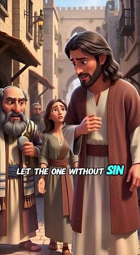 Jesus Said ONE Sentence... The Entire Mob Disappeared! 😱🪨