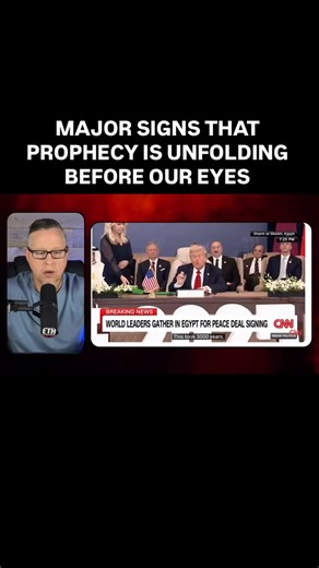 127K views · 17K reactions | We are with easing extraordinarily events taking place in our lifetime that are thrusting us full speed ahead into what the Bible describes as the “end times” #daniel927 #prophecy #thirdtemple #bibleprophecy #peaceandsafety #peacetreaty #endtimes Watch this full podcast at the link below  https://youtu.be/mIJR-i21Pyc?si=XPZChJz-IChrOeez | End Time Headlines | Facebook