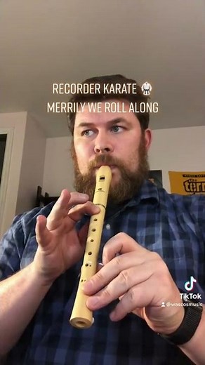 Merrily We Roll Along - Recorder Karate - Orange Belt