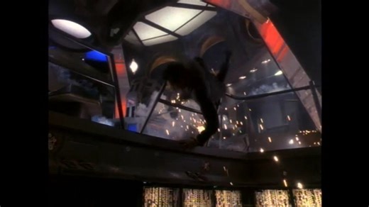 Starfleet Records: Between Love and War. The Federation has to retire. Dominion War has begun. SD: 50975.2 (2373) #Dominion The Dominion fleet approaches the station. On the flagship, Dukat tells Damar he has been waiting for this moment for the last five years. Damar tells him that they will reclaim both Terok Nor and Bajor. Weyoun chastises them, reminding them of the nonaggression pact. Dukat points out that he never signed a pact with Bajor, and Weyoun firmly tells him that as a member of th