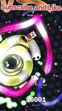 Snake Trap Funny moment mobile pro playing #slitherio #games #gameplay