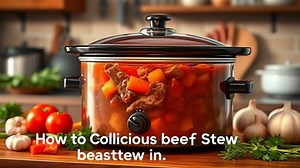 how to cook beef stew in a crock pot? - Test Food Kitchen
