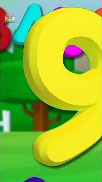 Numbers Song, Hindi Rhymes and Learn Numbers 1 to 10 #shorts #childrensong #trending #viral #cartoon