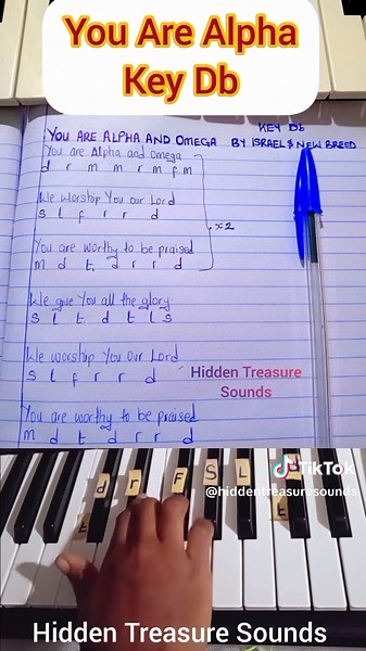 Worship Piano Tutorial: Alpha And Omega Key Db