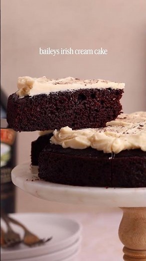 Baileys Irish Cream Cake (So Moist!)