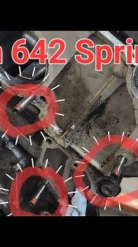 oem 642, 3.0 L, Sprinter, gl 350 ,ml timing chain guide pins removal, снятие пальцев цепи зажигание