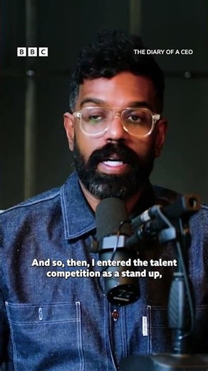 A stand up from the start 💯 #DiaryOfACEO #iPlayer