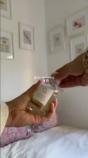 girly morning routine ☁️🌷✨