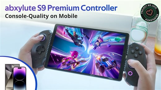 abxylute S9 premium tablet and phone controller
