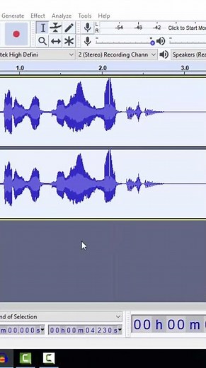 Make Sound Professional in Audacity - Sound Leveling in Audacity #Shorts