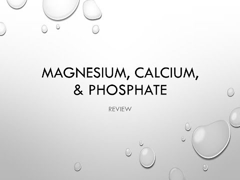 Magnesium, Calcium, and Phosphate clinical chem lab tests review