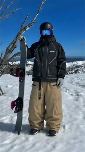 Trying On Utility Techline Baggy Snow Pants 🔥 Cargo Style Meets Freestyle Riding