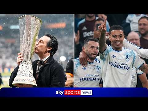 Reaction as Aston Villa win Europa League after beating Freiburg 3-0 in Istanbul