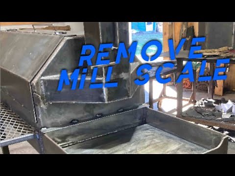 How to remove mill scale from steel