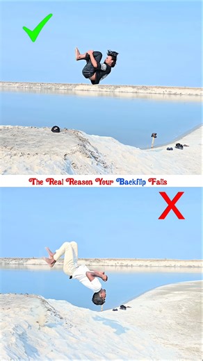 Wrong Tuck – Biggest Backflip Error 🥵🥶 #backflip #tutorial