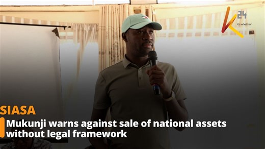 Manyatta Member of Parliament Gitonga Mukunji has issued a stern warning against the government’s plan to sell national assets, including shares in Safaricom. Speaking at a public event in Embu town, the legislator cautioned that proceeding with such sales without a clear and robust policy framework to govern the National Infrastructure Fund would be disastrous for the country. | K24 TV