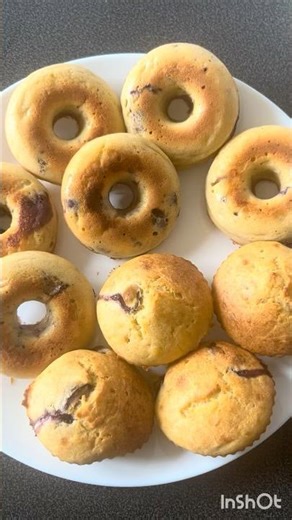 🧁 Saftige Bananen-Kefir-Muffins (ohne Zucker) #beikoststart