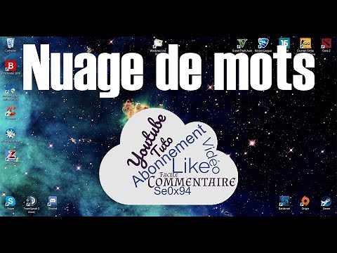 [Tuto] Comment faire un nuage de mot facilement et gratuitement ?