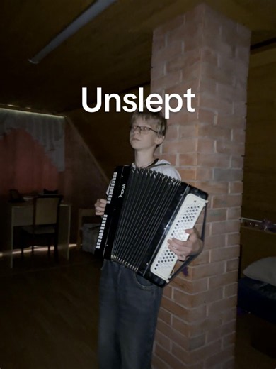 Unslept на баяне. Помнишь ты говорил, что в моей комнате нет монстров. #unslept #баян #accordion #joegoldberg #dota2