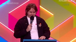 Censors struggle to catch all of Lewis Capaldi's swearing at BRIT Awards