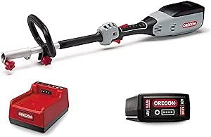 Oregon 594075 40V MAX PH600 Powerhead Kit with 6.0 Ah Battery and C750 Rapid Charger, Grey