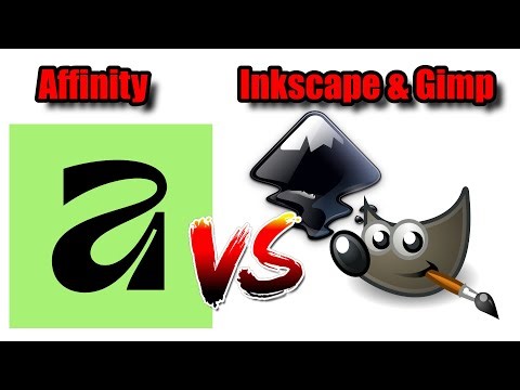 Affinity Replaced GIMP and Inkscape for Me — Here’s Why #vector #graphicdesign #raster