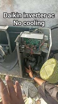 Daikin inverter ac repairing Gas leakage problem|| MRACTECH