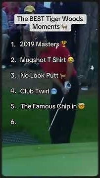 “Tiger Woods’ Greatest Moments: Legendary Golf Highlights Compilation”