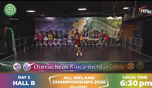 Gracelle step down the line 🤩🖤🤍☘️🇮🇪 • • • #magennisacademy #irishdance
