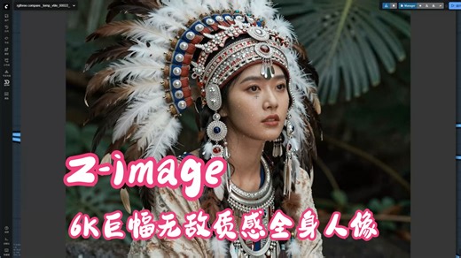 Z-image全身人像6k大图无敌质感