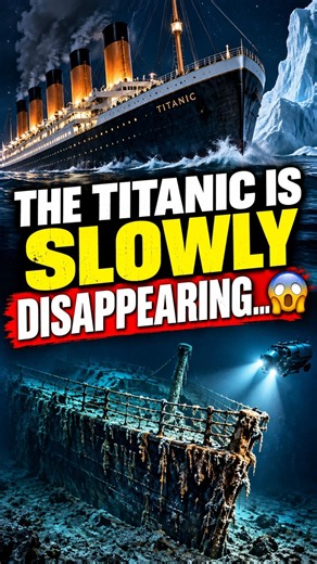 The Titanic Is Slowly Disappearing… 😱