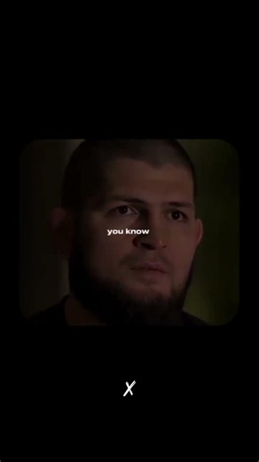 "How to get success in a single word🔥💯"#khabib