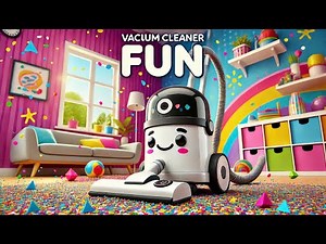 Vacuum Cleaner Fun - A Playful Way to Learn About Cleaning | Cuteni Song For Kids - Furniture #item
