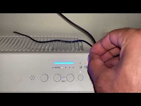 How to Reset Filter Light (red light blinking) on Winix c545 Air Purifier