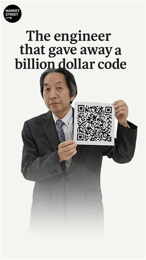 1K views · 53 reactions | What is the inspiration for QR codes? This is the story on the invention of QR codes ⚫️⚪️ | Market Street Pod | Facebook