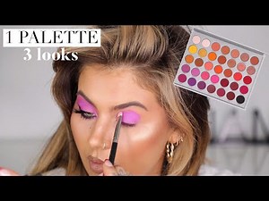 3 LOOKS USING JACLYN HILL X MORPHE PALETTE VOLUME 2 | JAMIE GENEVIEVE