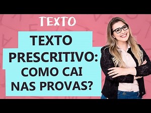 PRESCRIPTIVE TEXT: CHARACTERISTICS - Textual Typology - Class 5 - Prof. Pamba