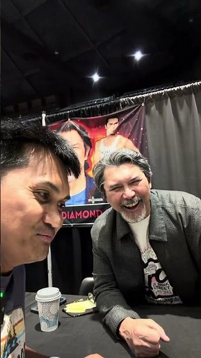Lou Diamond Phillips who is half-Filipino is saying HI to the Philippines at 2026 MS COMIC CON