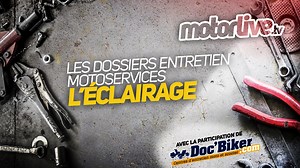 L'éclairage moto et scooter : un dossier et une vidéo tuto