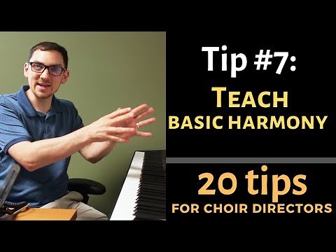 How to Teach a Choir Parts (SATB)