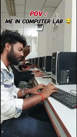 In computer lab 😂 #funny#funnyvideos#viral#comedy#kannaktm#kannashiva#friendshipreels