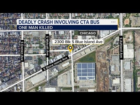 Driver killed in crash involving CTA bus in Heart of Chicago, police say