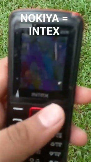 I found a old phone like nokiya old phones ( INTEX )