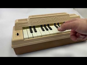 Proll O Tone Mini Organ vintage 1970s toy organ
