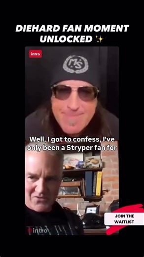 intro Meet and Greet with Michael Sweet: Stryper's Faith-Fueled Metal Pioneer