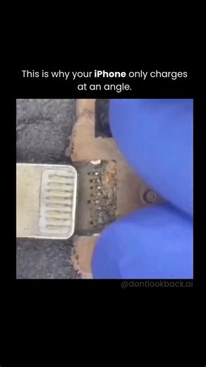 AI | Technology | Innovation | Inventions on Instagram: "Charging ports are often cleaned with a thin tool to remove debris that gets compacted over time. A narrow, rigid pick is carefully inserted into the port to lift out packed lint, dust, and pocket grime. That buildup can stop the cable from seating properly, which is why charging can feel loose, cut in and out, or only work at certain angles. Once the debris is removed, the connector can sit flush again and the pins can make consistent con