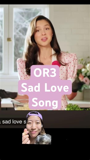 Olivia Rodrigo says on Vogue while making lumpia that her album will be a sad love song #or3