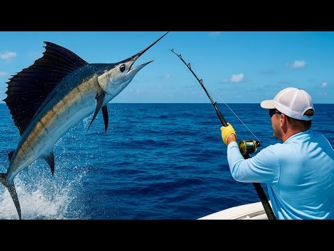 Catching Sailfish Offshore! Epic Fight on the Open Ocean !