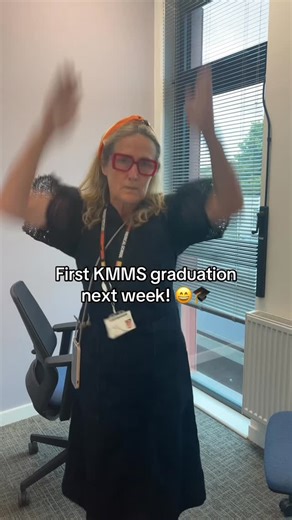Kent and Medway Medical School on Instagram: "The time has finally come (we’re grieving) 🥹🎓 Our first ever KMMS students are graduating next week, and they’ve already started their journey as doctors! 🧡🖤 It’s been an incredible journey to watch our inaugural students grow into doctors, and we couldn’t be prouder. Ready to follow in their footsteps and become a future doctor? Applications for 2026 entry are OPEN! Apply for KMMS by Wednesday 15th October. #kmms #graduation #medicine #medstuden
